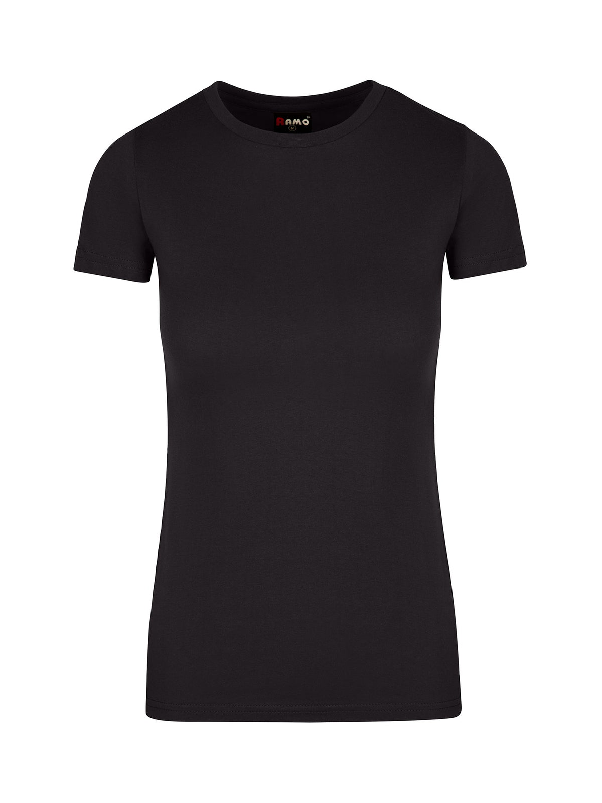RAMO T601LD Women's American Style T-shirt — Black front