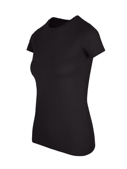 RAMO T601LD Women's American Style T-shirt — Black side