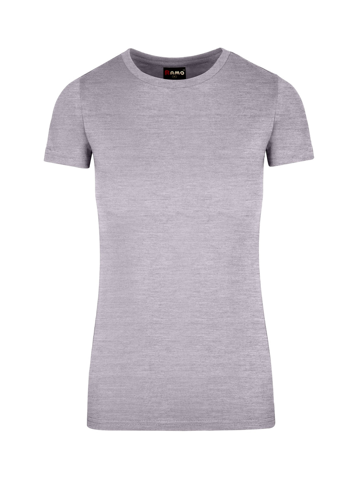 RAMO T601LD Women's American Style T-shirt — Grey Marl front