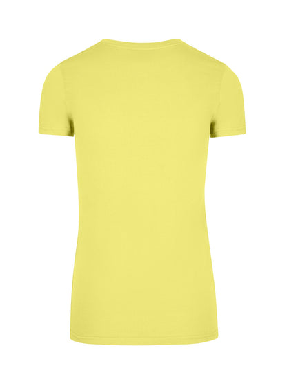 RAMO T601LD Women's American Style T-shirt — Lemon back