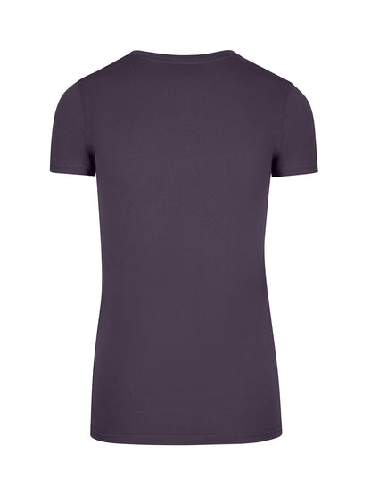 RAMO T601LD Women's American Style T-shirt — New Charcoal back