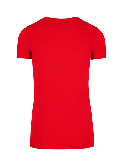 RAMO T601LD Women's American Style T-shirt — Red back