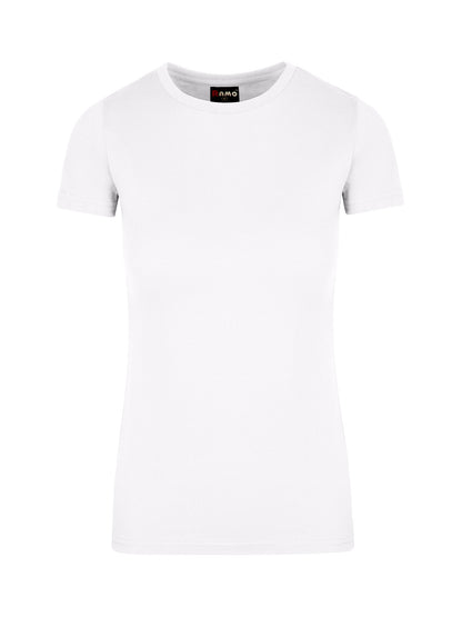 RAMO T601LD Women's American Style T-shirt — White front