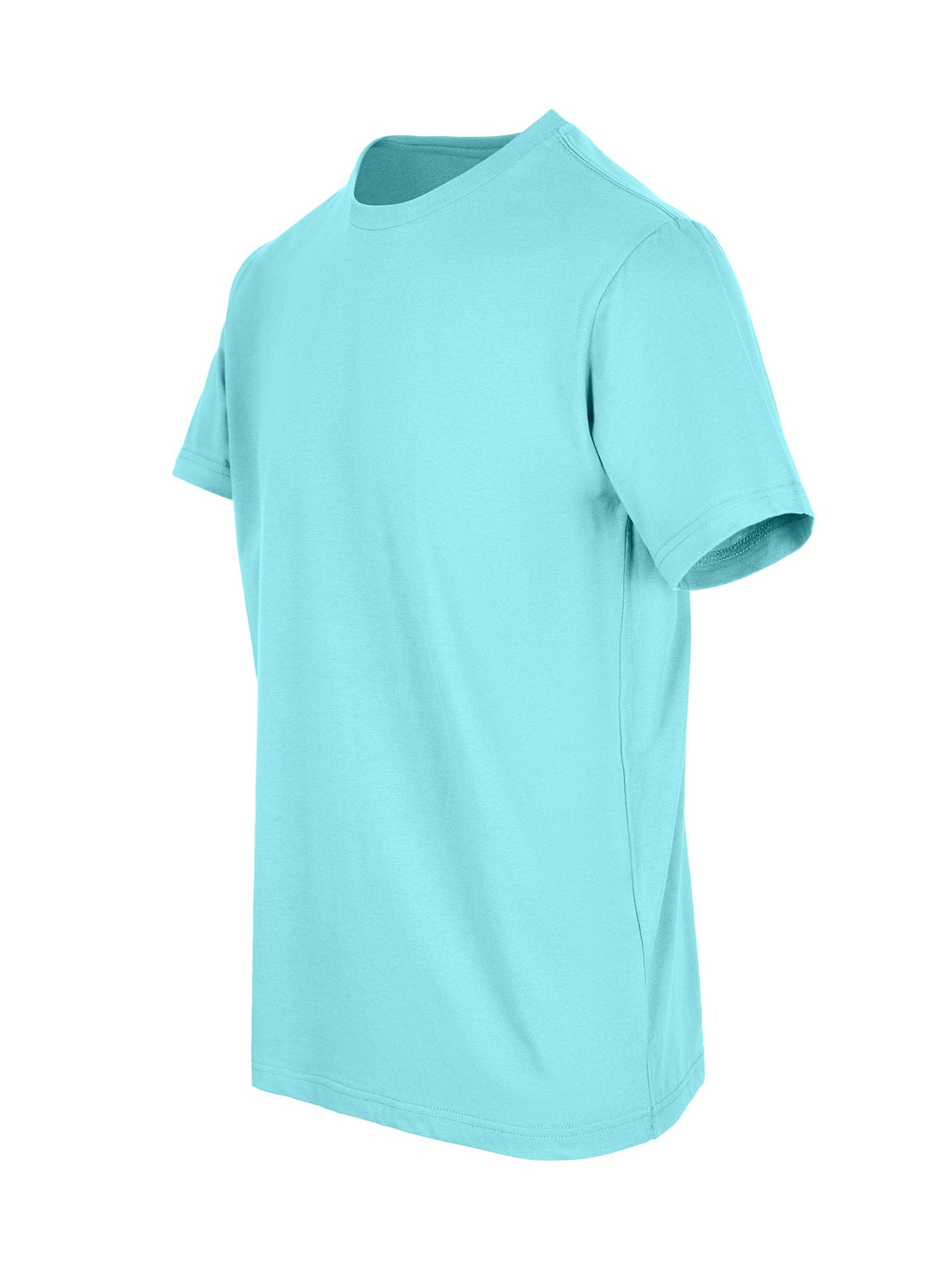 RAMO T801HC Unisex American Style Cotton Tee — Aqua side