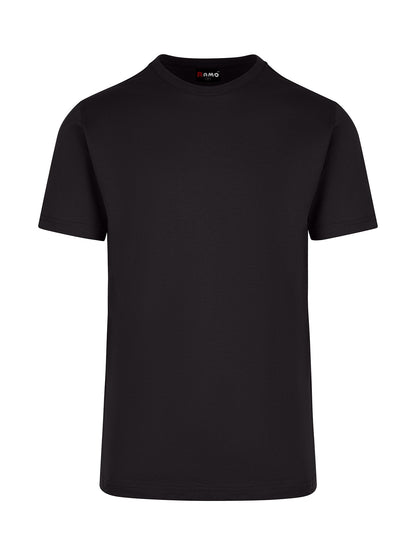 RAMO T801HC Unisex American Style Cotton Tee — Black front