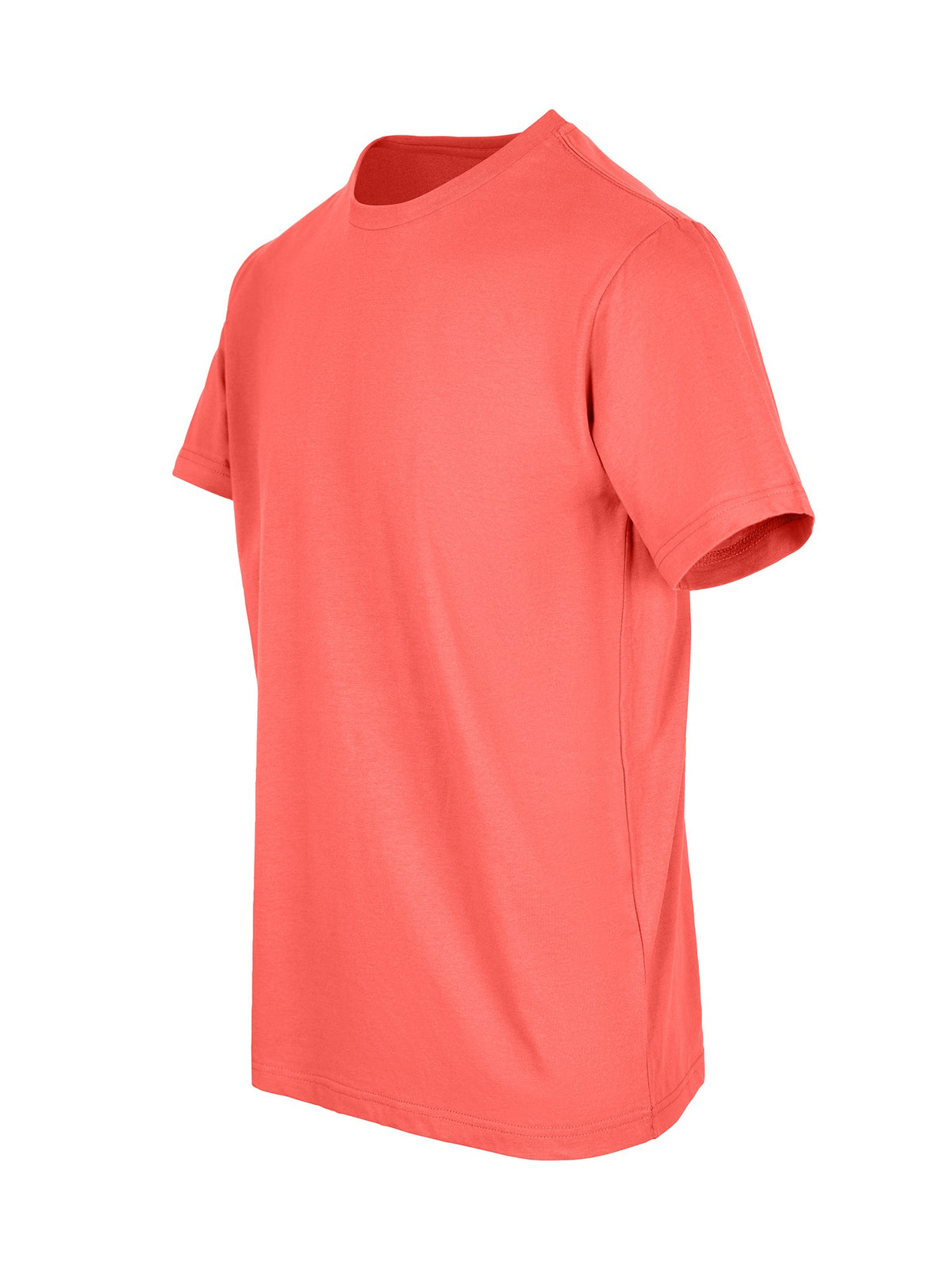 RAMO T801HC Unisex American Style Cotton Tee — Coral Red side