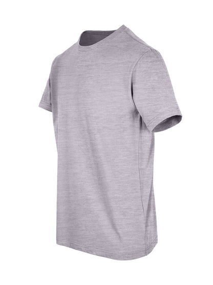 RAMO T801HC Unisex American Style Cotton Tee — Grey Marl side