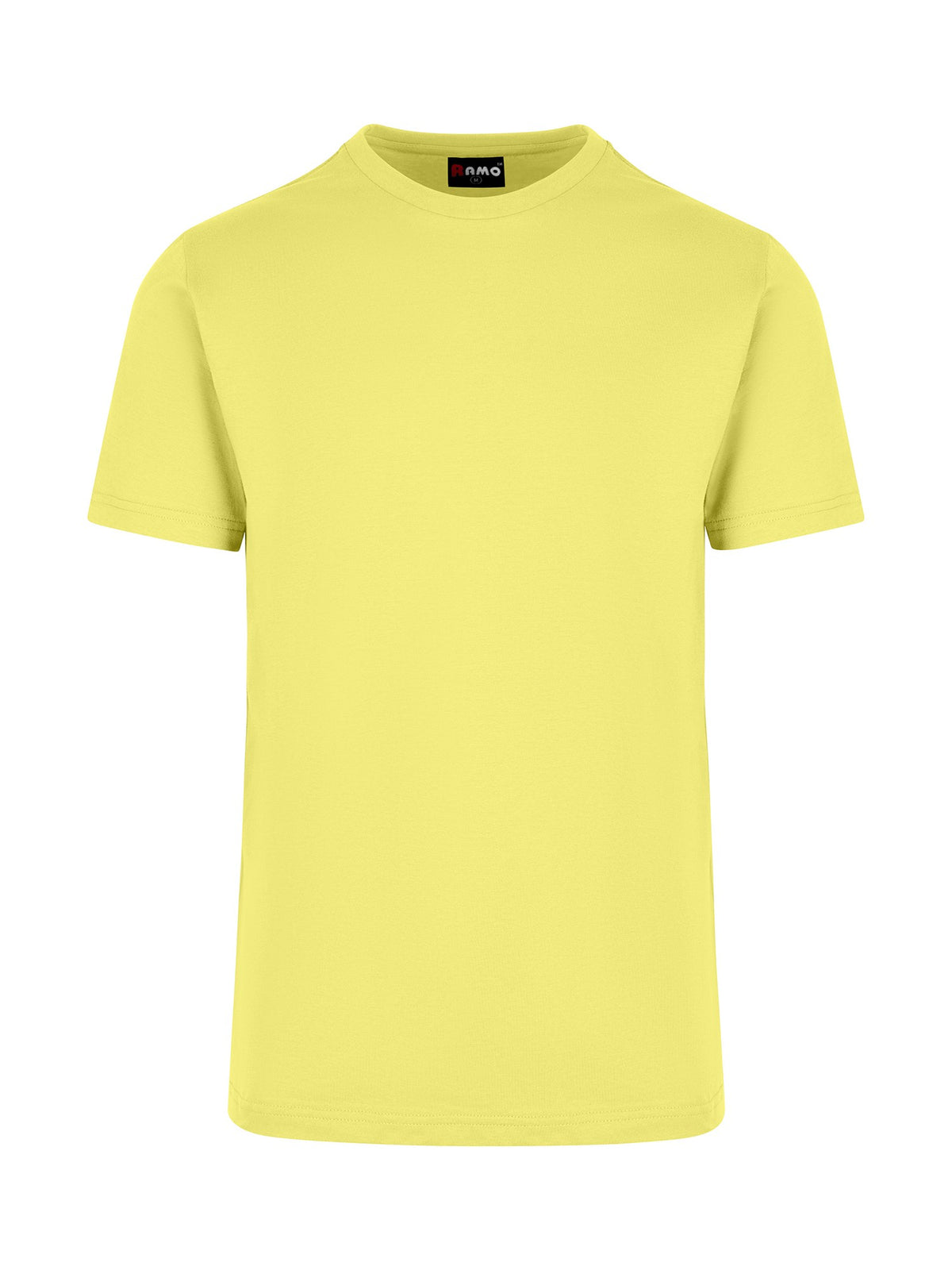 RAMO T801HC Unisex American Style Cotton Tee — Lemon front