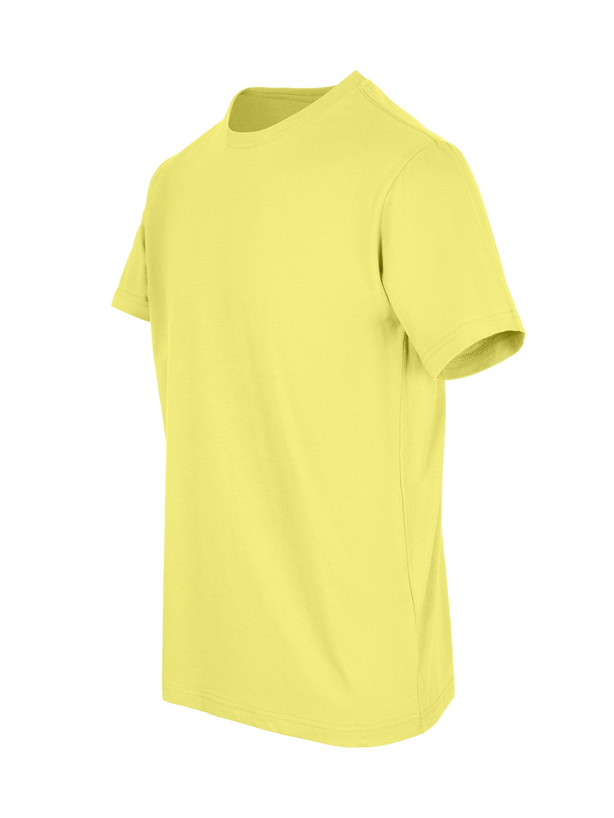 RAMO T801HC Unisex American Style Cotton Tee — Lemon side