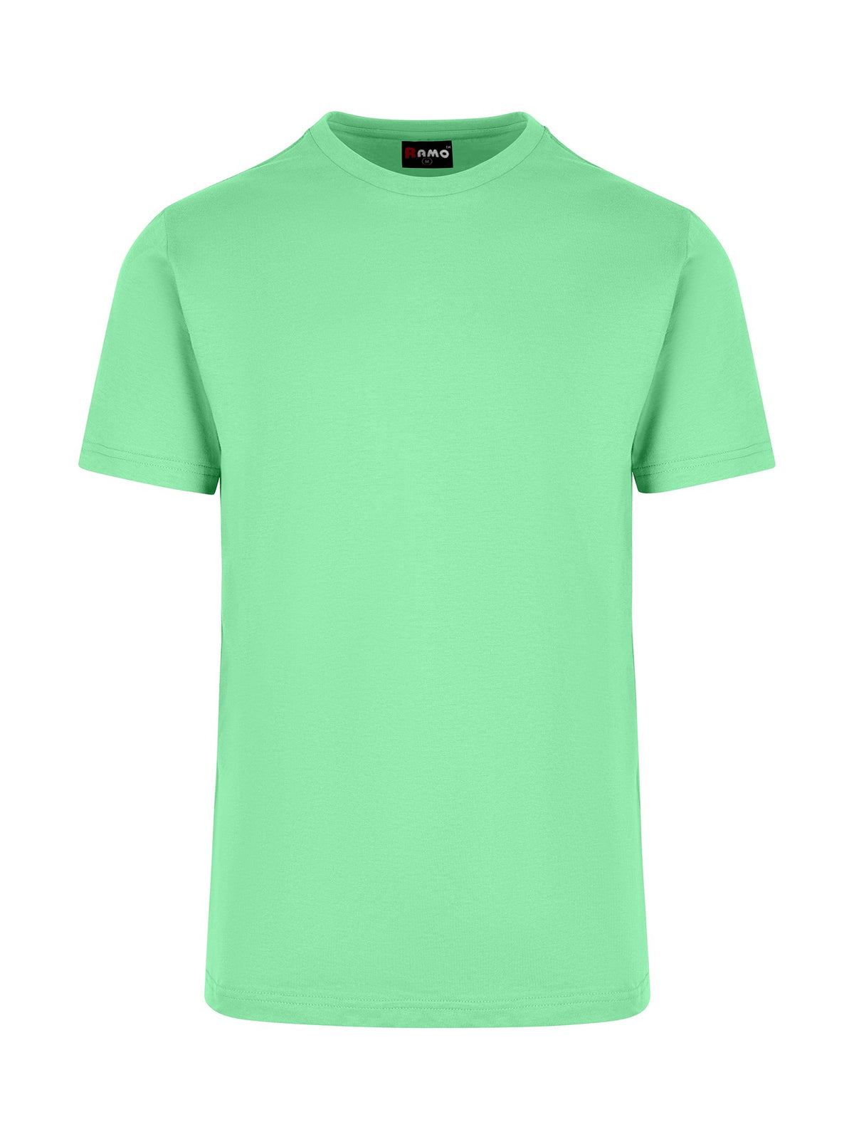 RAMO T801HC Unisex American Style Cotton Tee — New Lime front
