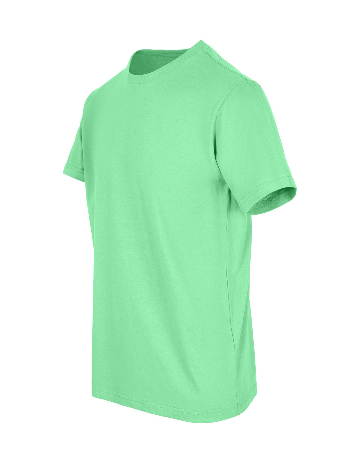 RAMO T801HC Unisex American Style Cotton Tee — New Lime side
