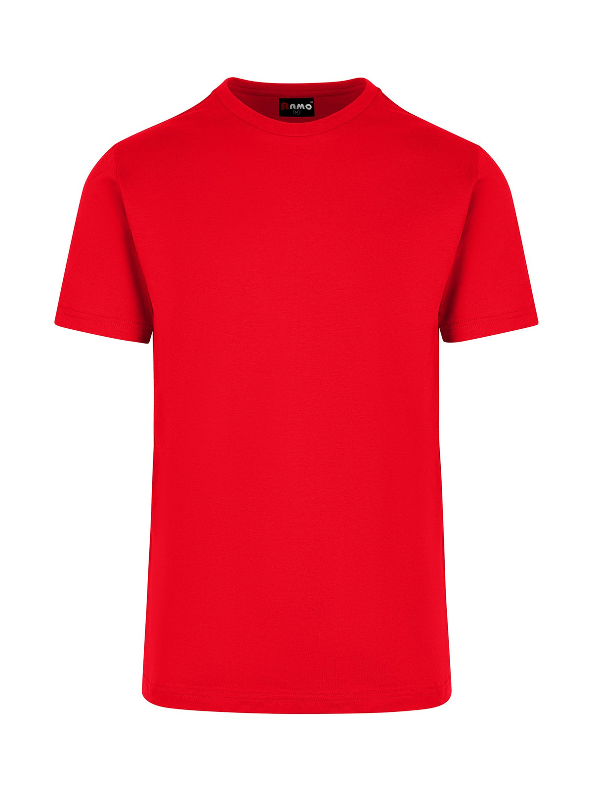 RAMO T801HC Unisex American Style Cotton Tee — Red front