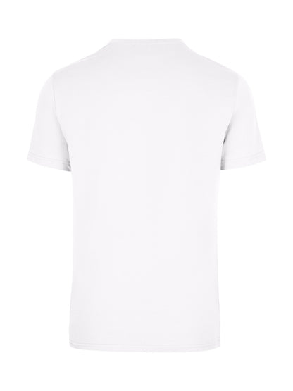 RAMO T801HC Unisex American Style Cotton Tee — White back