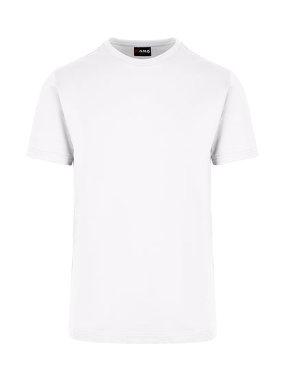 RAMO T801HC Unisex American Style Cotton Tee — White front