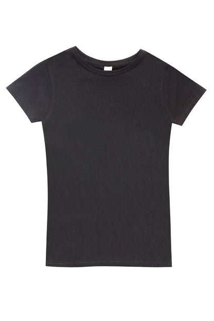 RAMO T901LD Women's Organic Cotton T-shirt — Black front