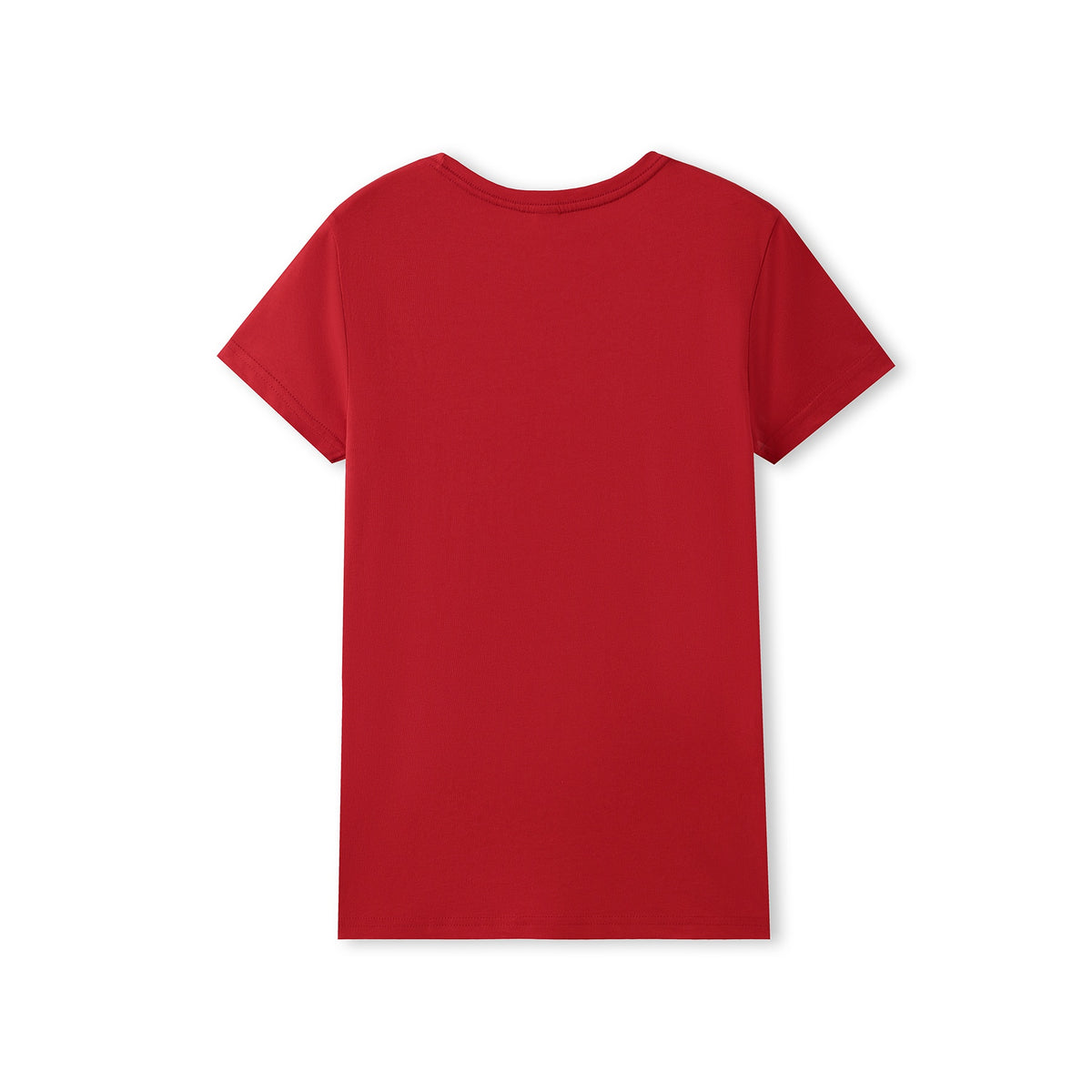 RAMO T901LD Women's Organic Cotton T-shirt — Red back