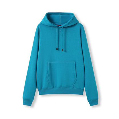 RAMO TH22UN Women's and Juniors' Kangaroo Pocket Hoodie — Azure front