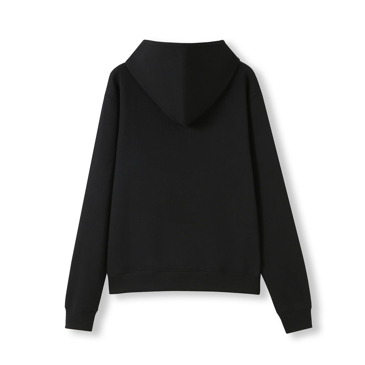 RAMO TH22UN Women's and Juniors' Kangaroo Pocket Hoodie — Black back