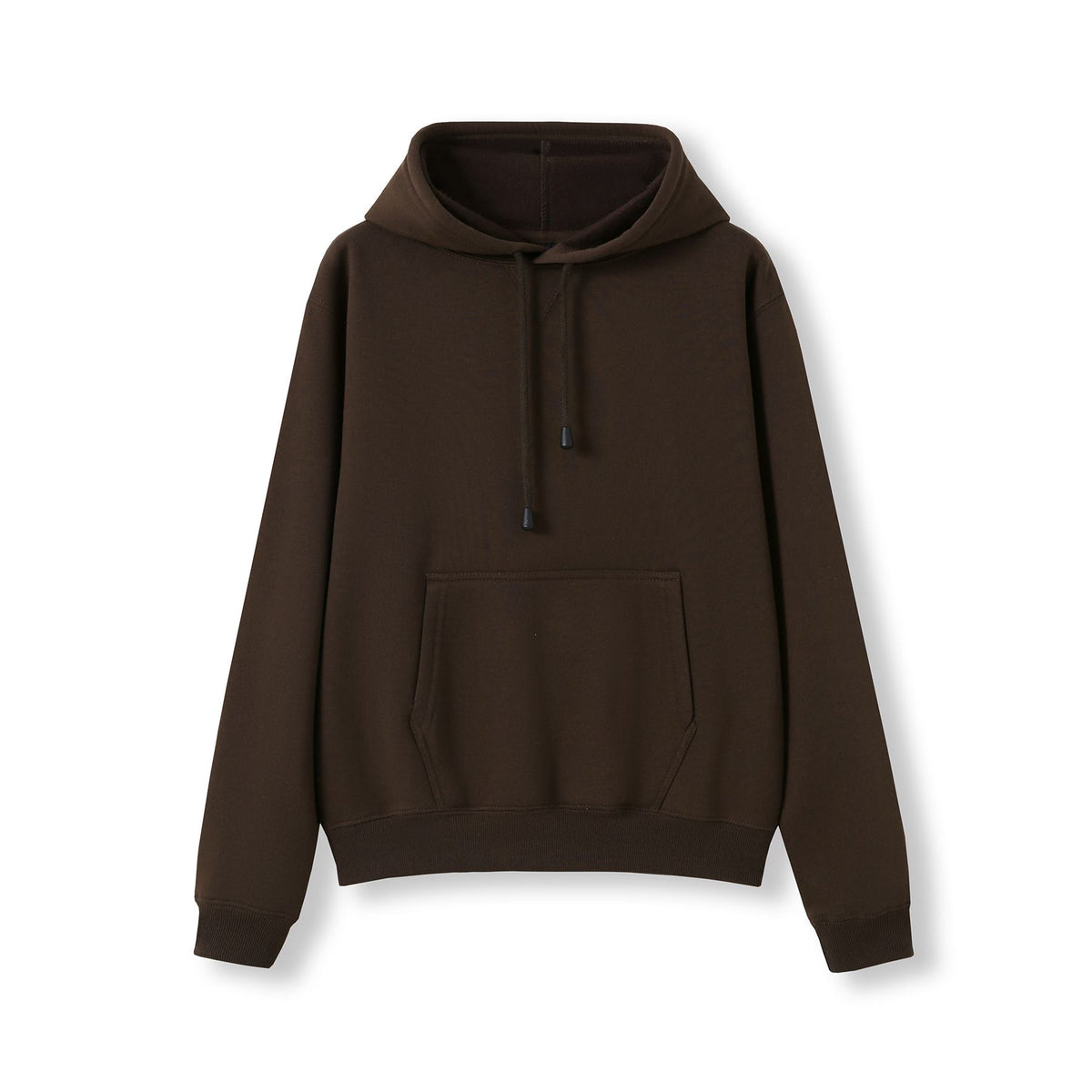 RAMO TH22UN Women's and Juniors' Kangaroo Pocket Hoodie — Brown front