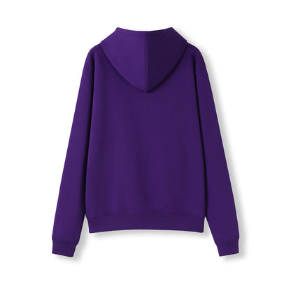RAMO TH22UN Women's and Juniors' Kangaroo Pocket Hoodie — Grape back