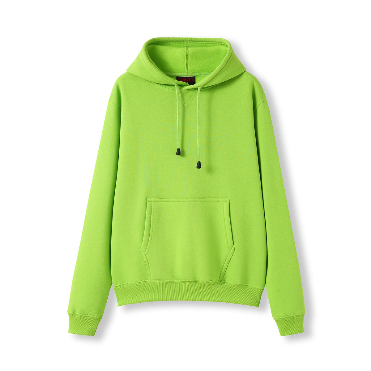 RAMO TH22UN Women's and Juniors' Kangaroo Pocket Hoodie — Lime front