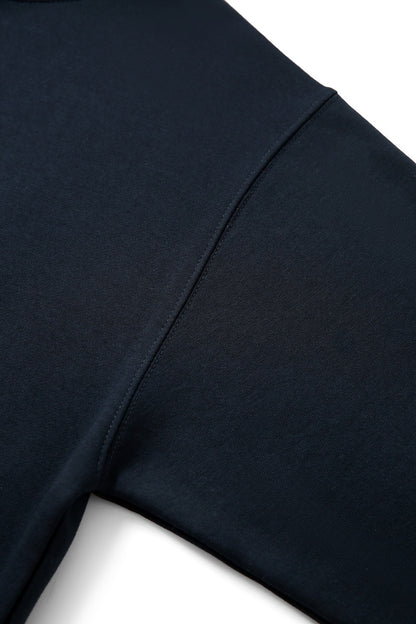 RAMO TH22UN Women's and Juniors' Kangaroo Pocket Hoodie — Navy Blue product view