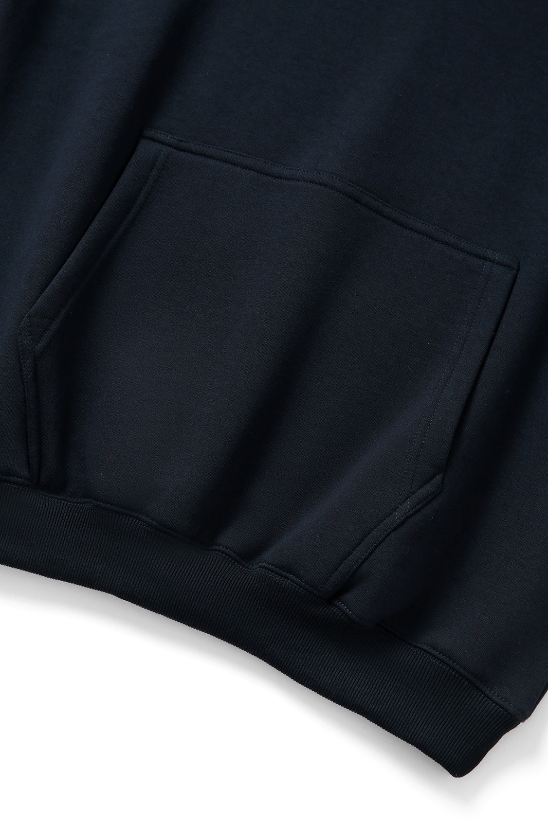 RAMO TH22UN Women's and Juniors' Kangaroo Pocket Hoodie — Navy Blue product view