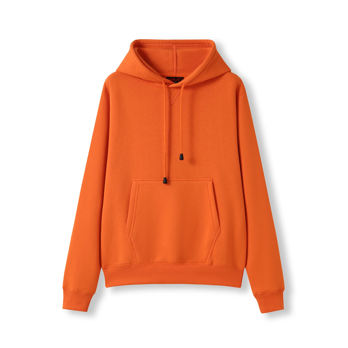 RAMO TH22UN Women's and Juniors' Kangaroo Pocket Hoodie — Orange front