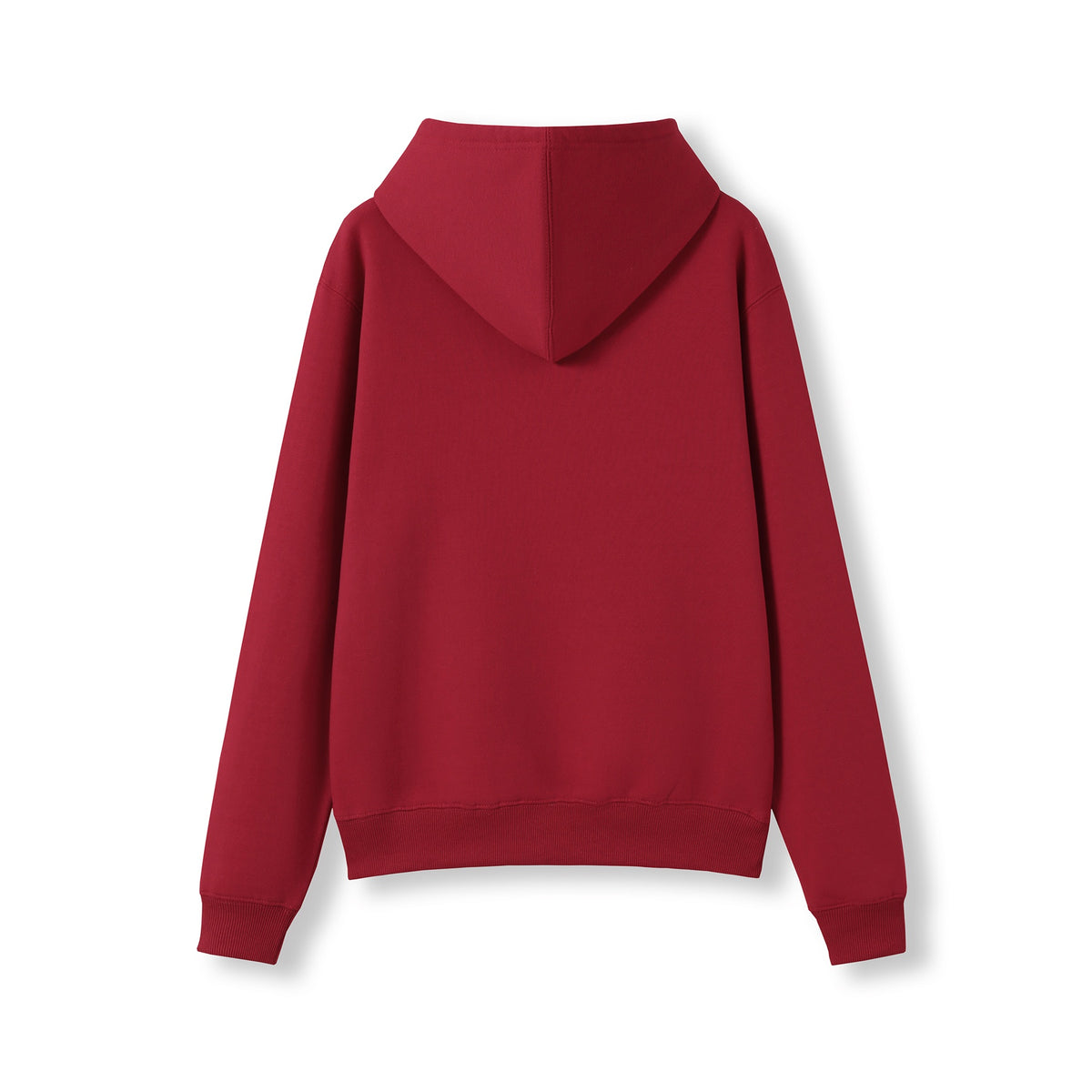 RAMO TH22UN Women's and Juniors' Kangaroo Pocket Hoodie — Red back