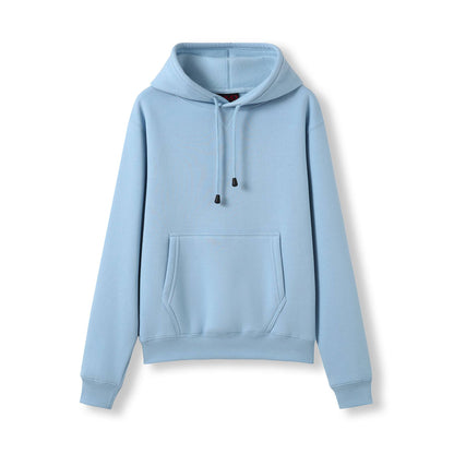 RAMO TH22UN Women's and Juniors' Kangaroo Pocket Hoodie — Sky Blue front
