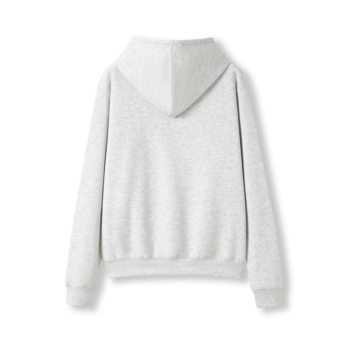 RAMO TH22UN Women's and Juniors' Kangaroo Pocket Hoodie — Snow Marl back