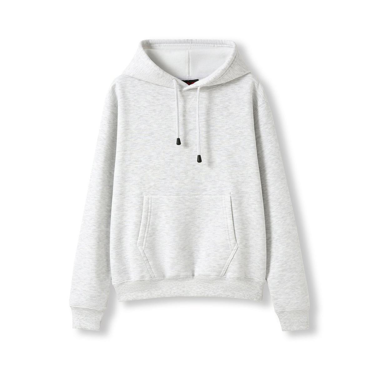 RAMO TH22UN Women's and Juniors' Kangaroo Pocket Hoodie — Snow Marl front