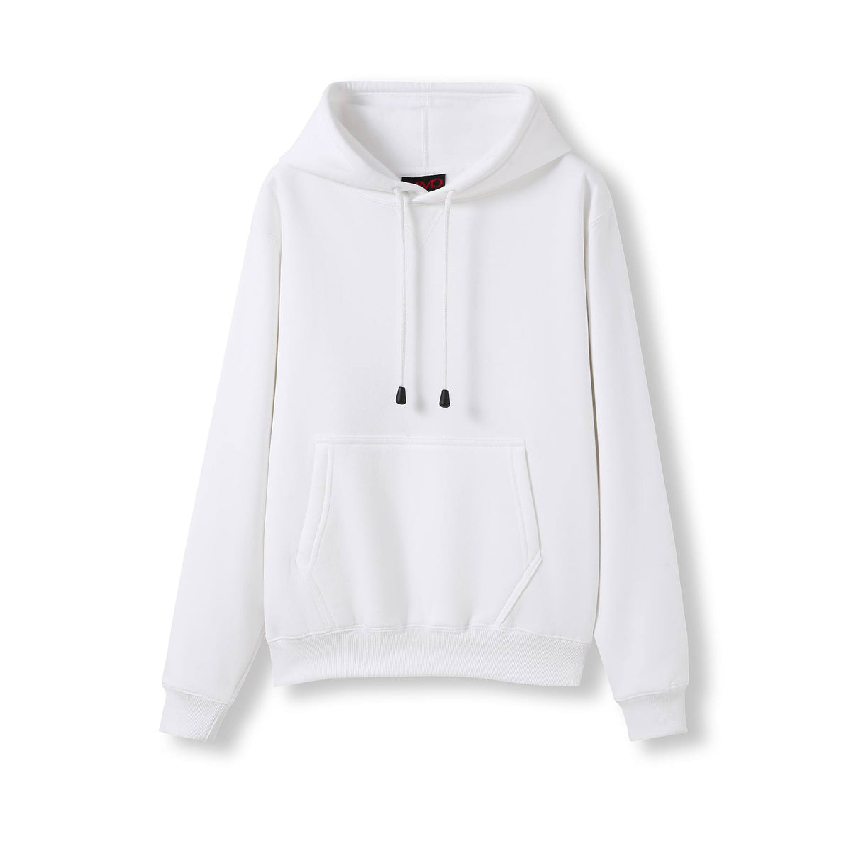 RAMO TH22UN Women's and Juniors' Kangaroo Pocket Hoodie — White front