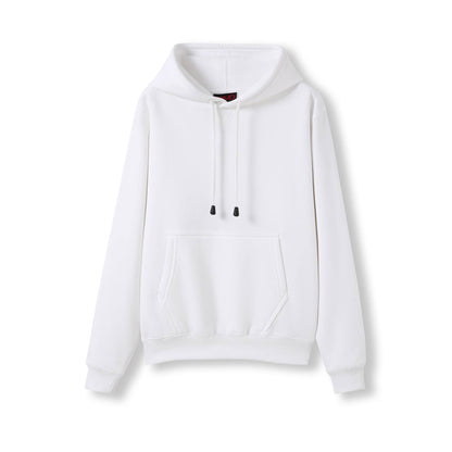 RAMO TH22UN Women's and Juniors' Kangaroo Pocket Hoodie — White front
