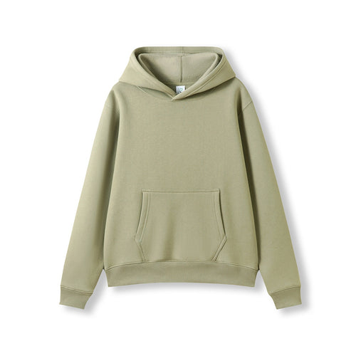 RAMO Women's and Juniors' Kangaroo Pocket Max Hoodie — Lemon Grass Green