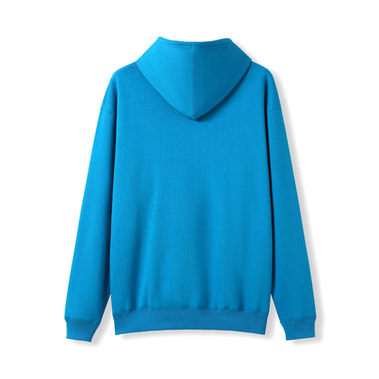 RAMO TP212H Men's Kangaroo Pocket Hoodie — Azure back