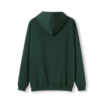 RAMO TP212H Men's Kangaroo Pocket Hoodie — Bottle Green back