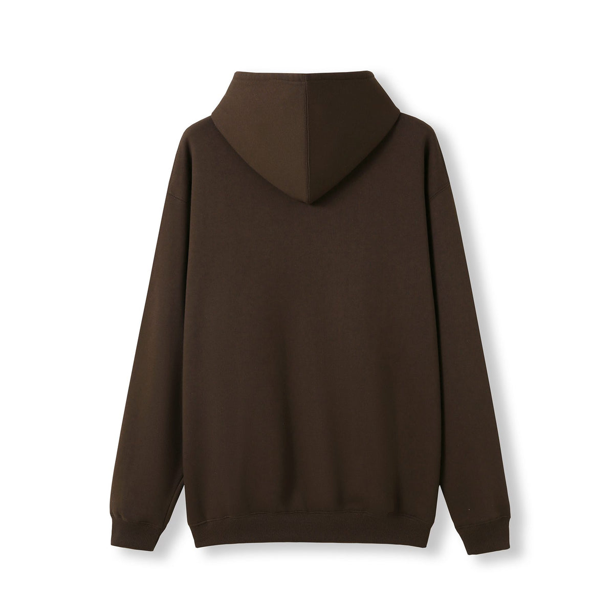 RAMO TP212H Men's Kangaroo Pocket Hoodie — Brown back