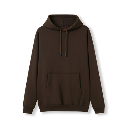 RAMO TP212H Men's Kangaroo Pocket Hoodie — Brown front