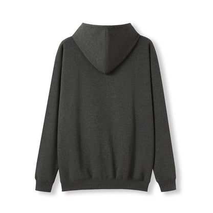 RAMO TP212H Men's Kangaroo Pocket Hoodie — Dark Marl back