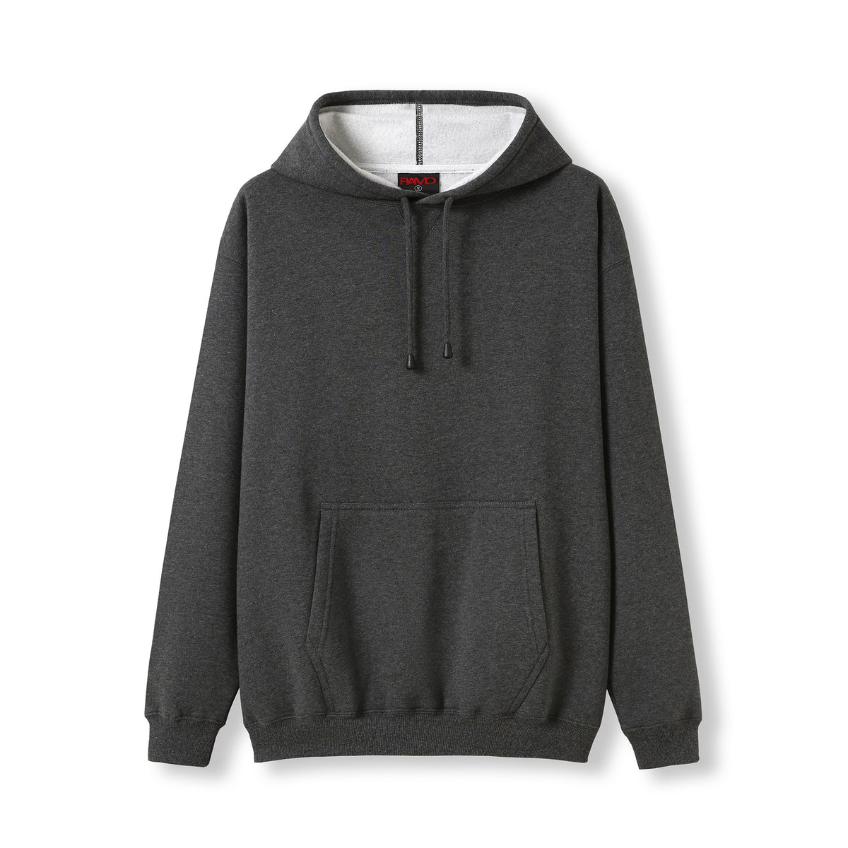 RAMO TP212H Men's Kangaroo Pocket Hoodie — Dark Marl front