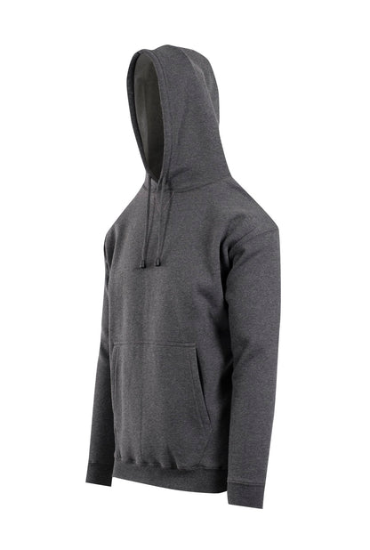 RAMO TP212H Men's Kangaroo Pocket Hoodie — Dark Marl side