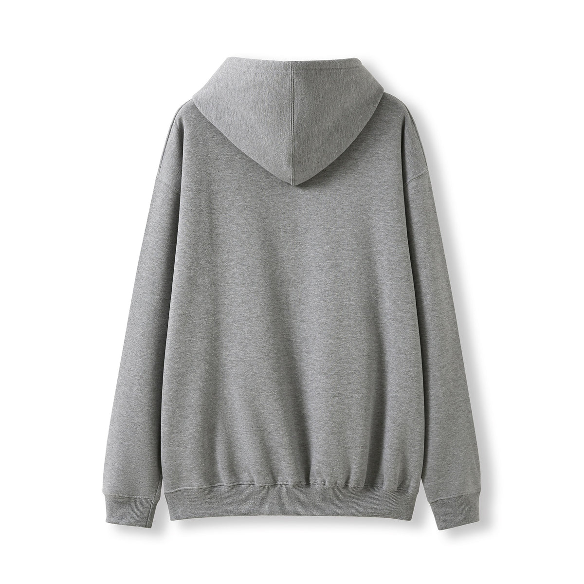 RAMO TP212H Men's Kangaroo Pocket Hoodie — Grey Marl back