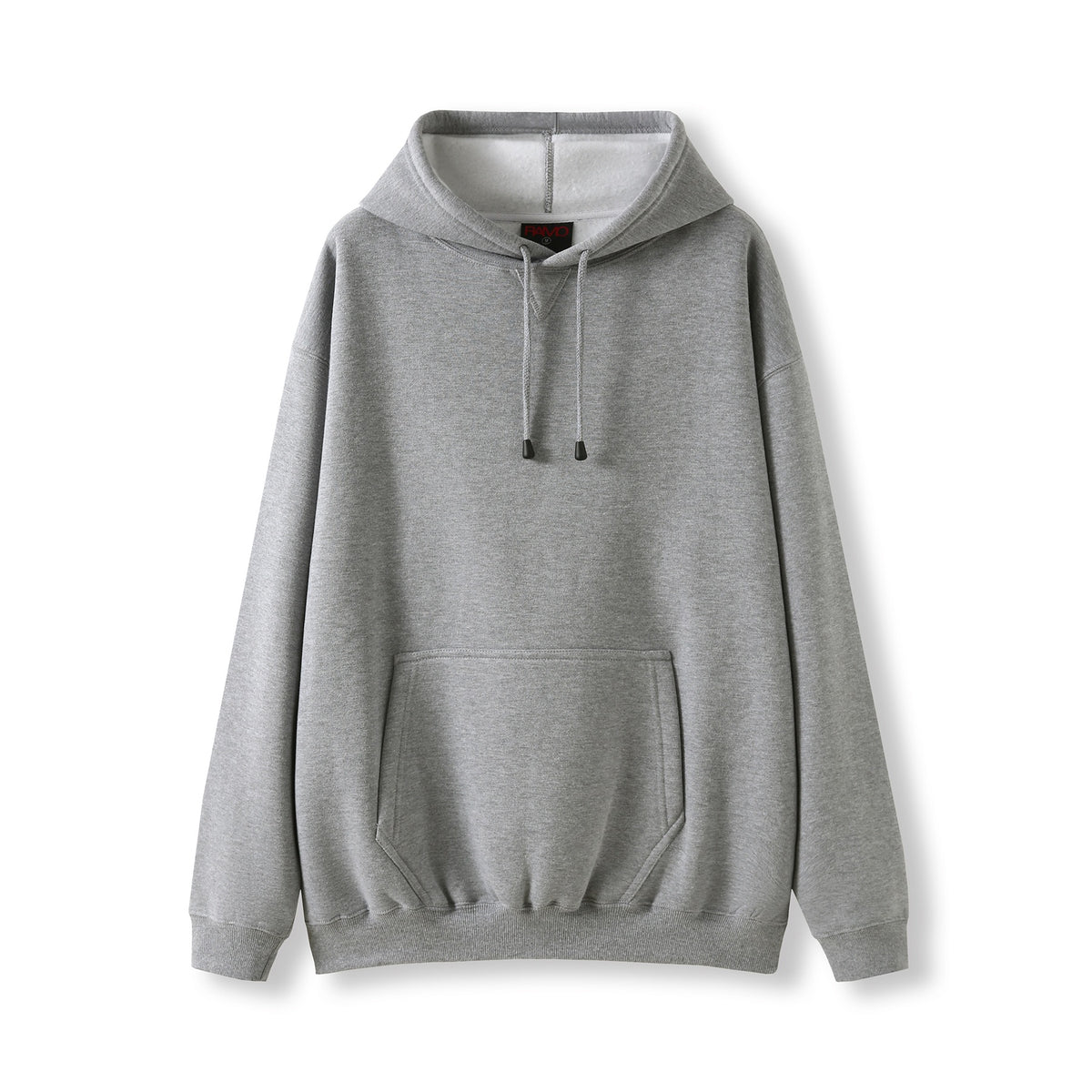 RAMO TP212H Men's Kangaroo Pocket Hoodie — Grey Marl front