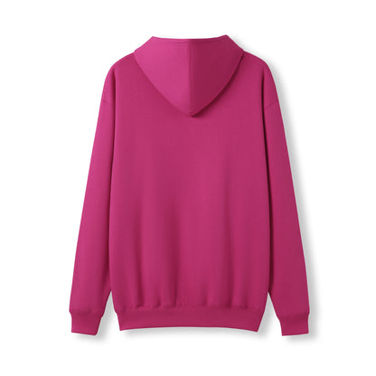 RAMO TP212H Men's Kangaroo Pocket Hoodie — Hot Pink back