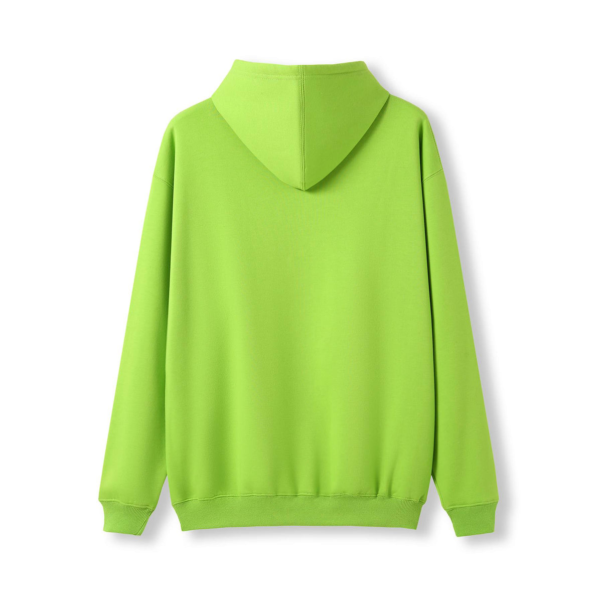 RAMO TP212H Men's Kangaroo Pocket Hoodie — Lime back