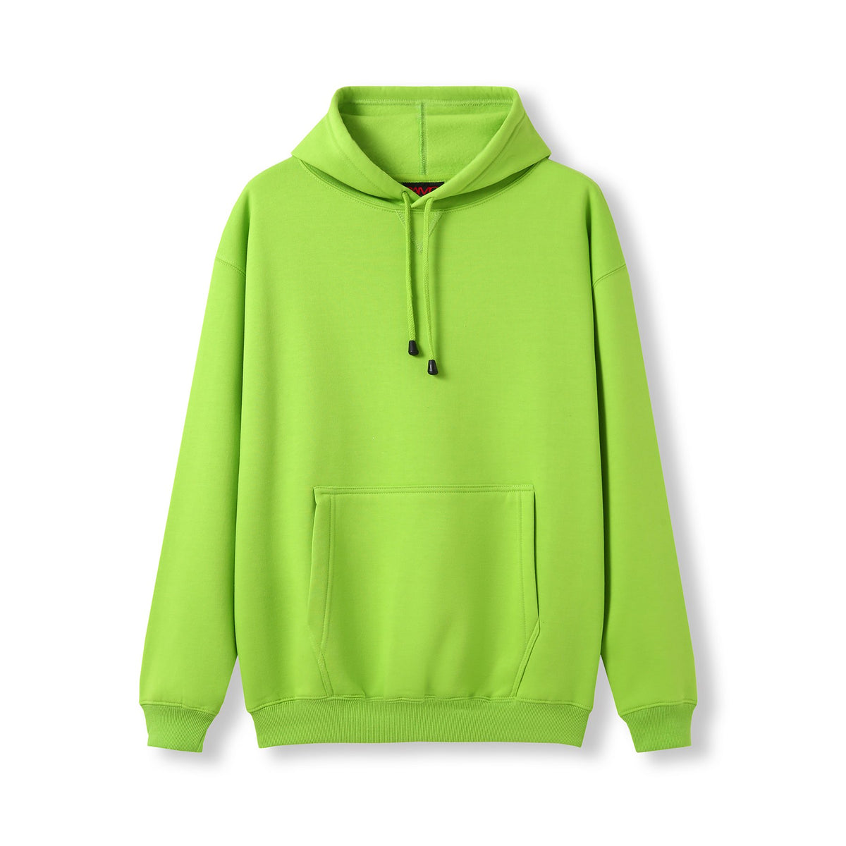 RAMO TP212H Men's Kangaroo Pocket Hoodie — Lime front