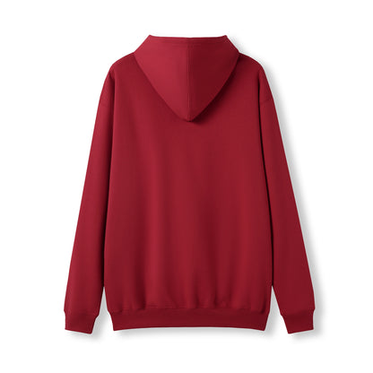 RAMO TP212H Men's Kangaroo Pocket Hoodie — Red back