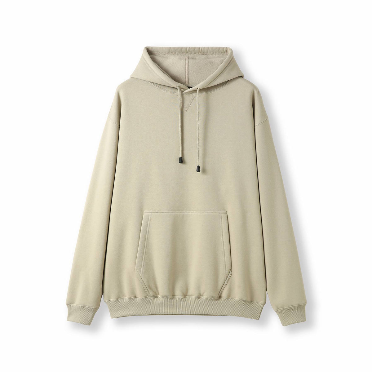 RAMO TP212H Men's Kangaroo Pocket Hoodie — Sand front