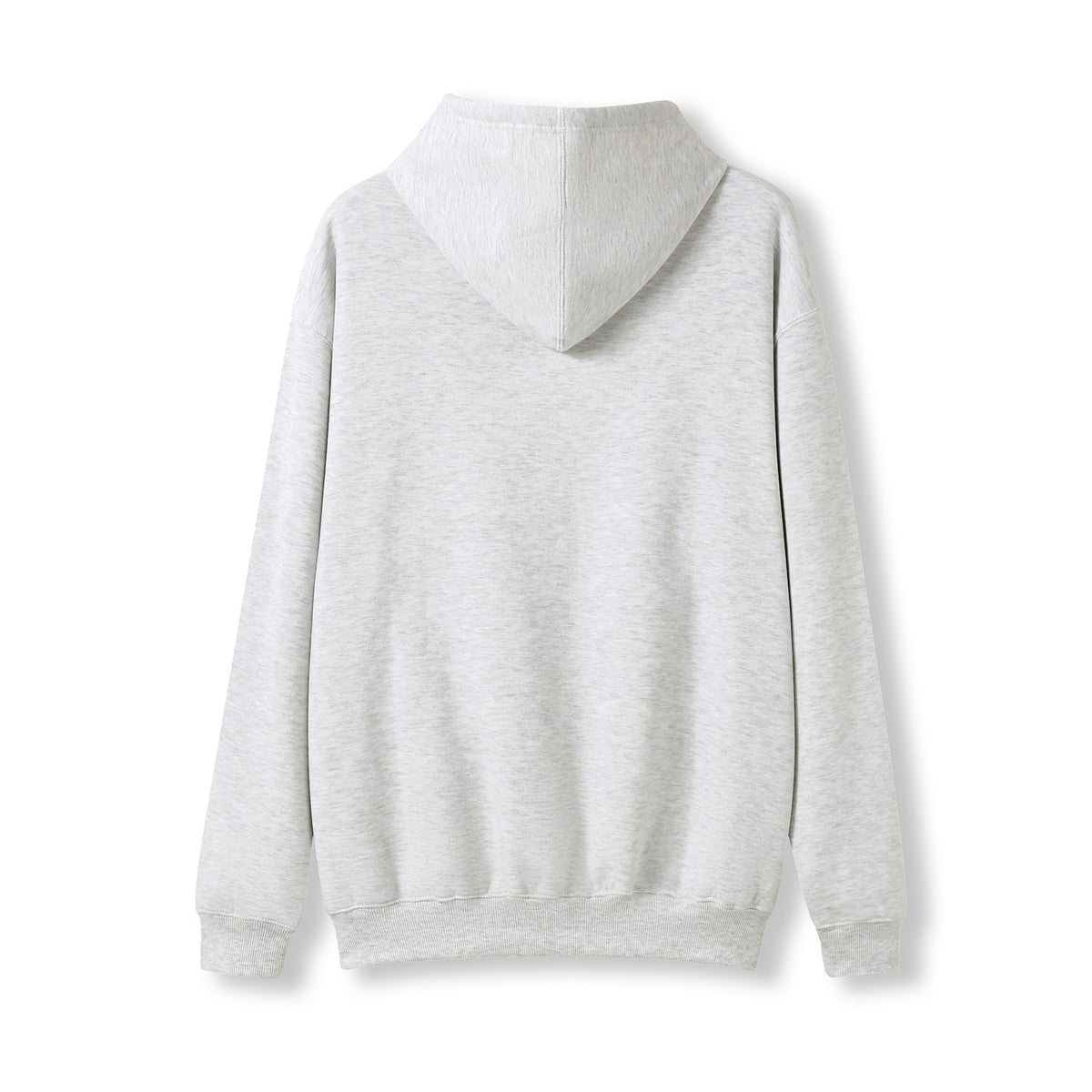 RAMO TP212H Men's Kangaroo Pocket Hoodie — Snow Marl back